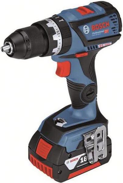 Bosch GSR 18V-28 Professional - drilling screwdriver - cordless - 2 speeds - drilling lining lock 13 mm - 63 N�M - without battery - 18 V (06019H4108)