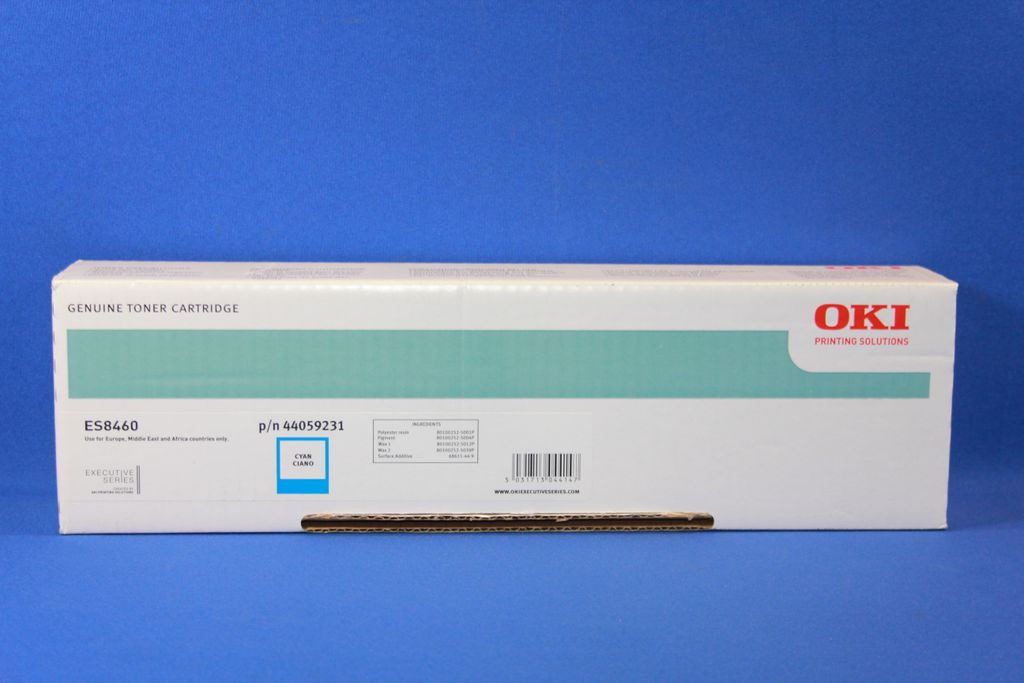 Oki - cyan - original - toner cartridge - ES 8460cdtn. 8460cdxn. 8460DN