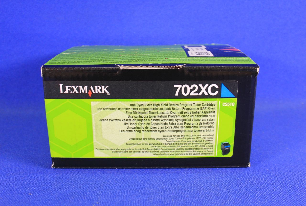 LEXMARK TONER 702XC - CYAN - KAPACHIT�T 4000 Pages (70C2xc0)
