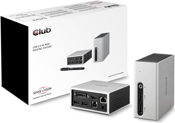 Club 3D USB 30 dual graphics 4K    UHD mini docking station (CSV-3104D)