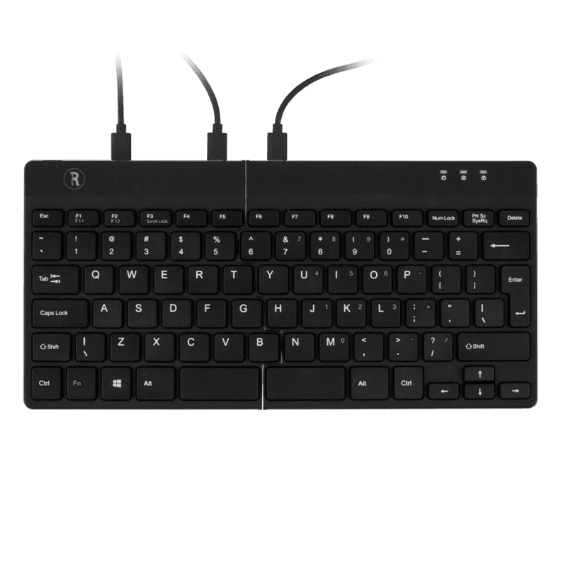 R-GO keyboard split break ergonomic IT layout black (RGOSP-ITWIBL)
