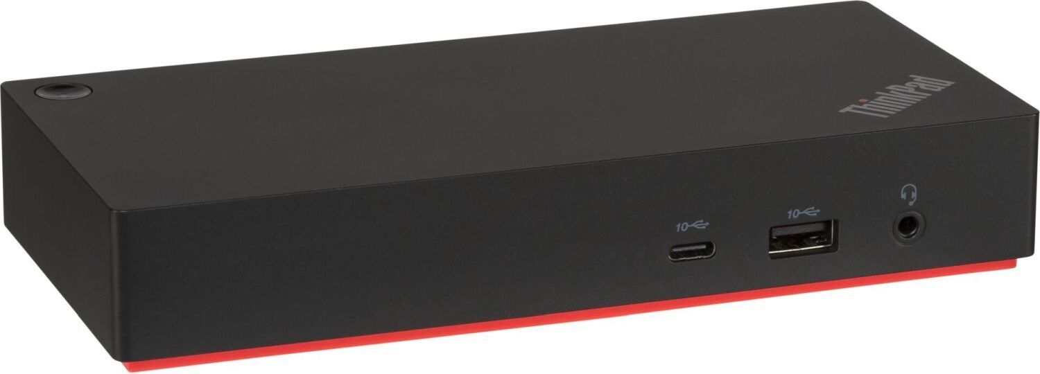 Lenovo ThinkPad Universal USB-C Dock - Docking station - USB-C - HDMI. 2 X DP - GIE - 90 Watt - F�r ThinkPad Carbon Gen