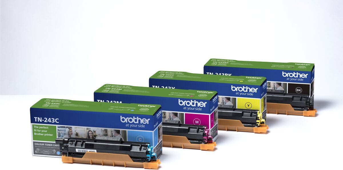 Brother TN-243CMYK laser cartridge 1000 sides black - cyan - magenta - yellow toner cartridge (TN243cMyk)