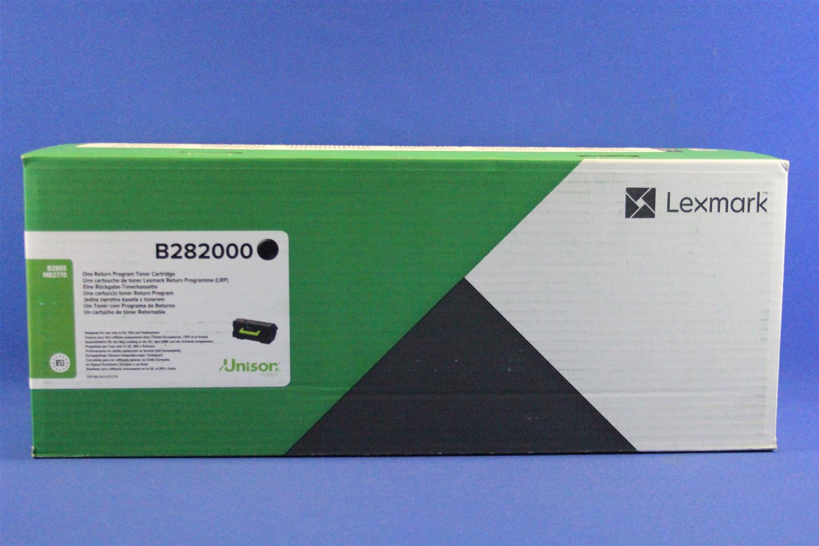Lexmark - black - original - toner cartridge LCCP. LRP - for LEXMARK B2865DW. MB2770ADHWE (B282000))