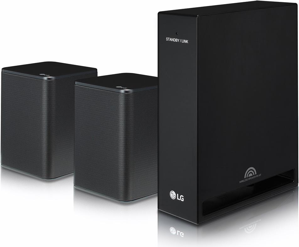 LG SPK8-S - rear canal speaker - for home cinema - wireless - 70 watts