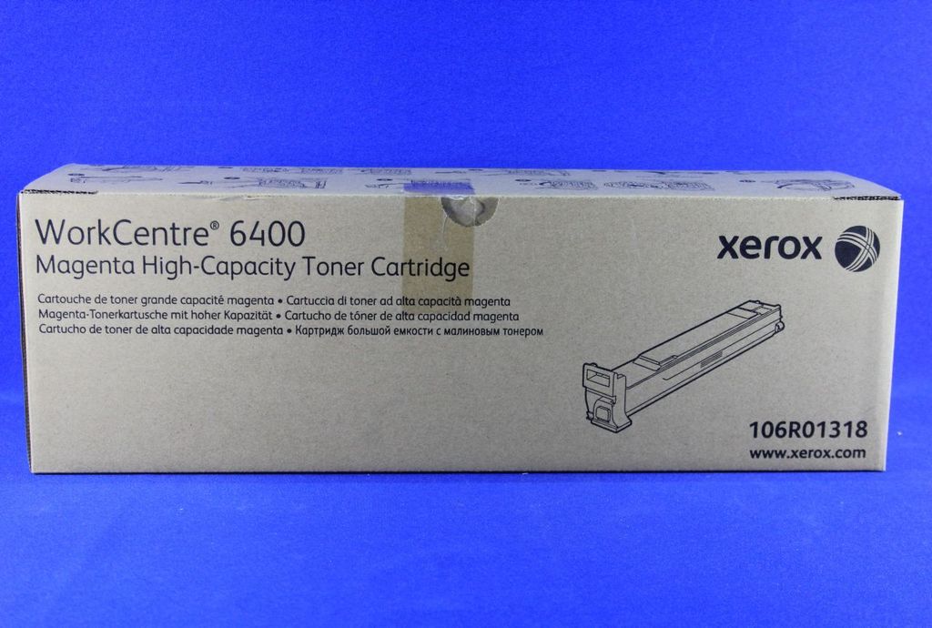 Xerox WorkCentre 6400 - with high capacity - magenta - original - toner cartridge - Workcentre 6400. 6400xfM. 6400SFS. 6400X. 6400XF.