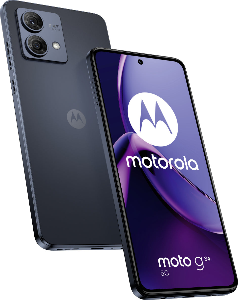 Motorola Solutions Moto G84 5G 8256 GB MIDNIGHT Blue (Paym0046se)