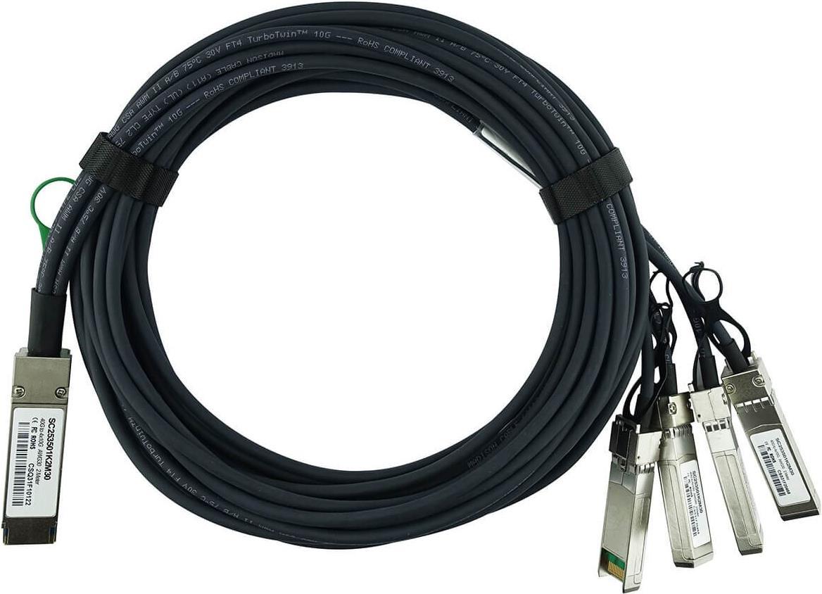 Blueoptics 40g-QSFP-4SFP-PC-0501-BL InfiniBand cable 5 4x SFP    black (40g-QSFP-4SFP-PC-0501-BL)