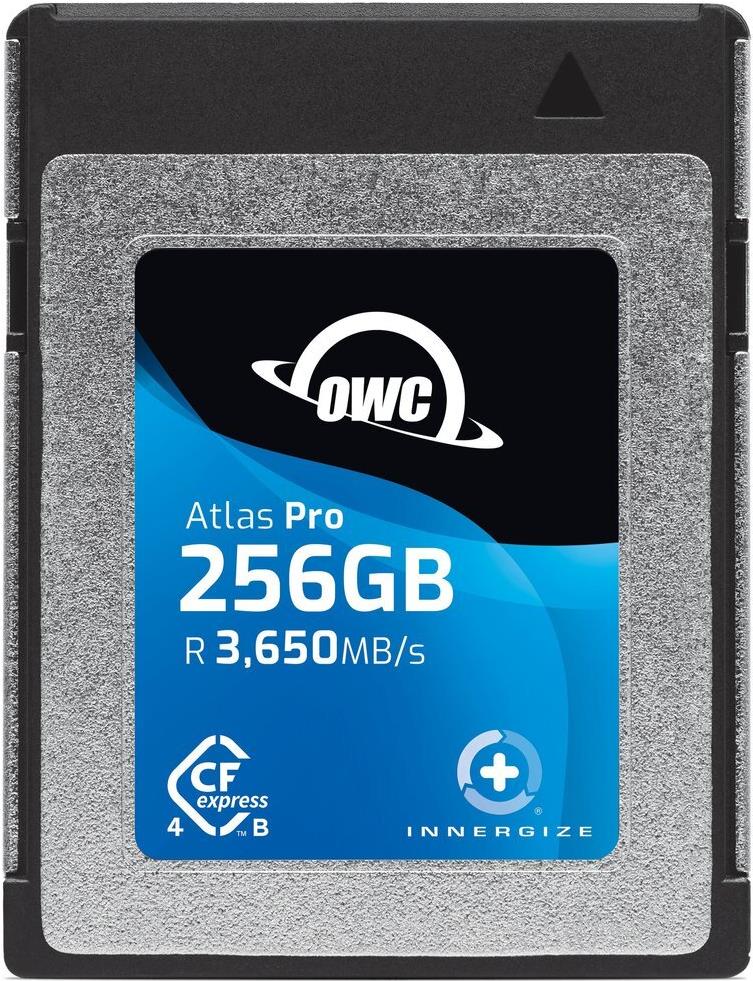 OWC ATLAS PRO - 256 GB - CFEXPRESS - 3650 MBS - MBS - protection before electrostatic discharge (ESD) - impact-resistant - shock resistant - UV-order.