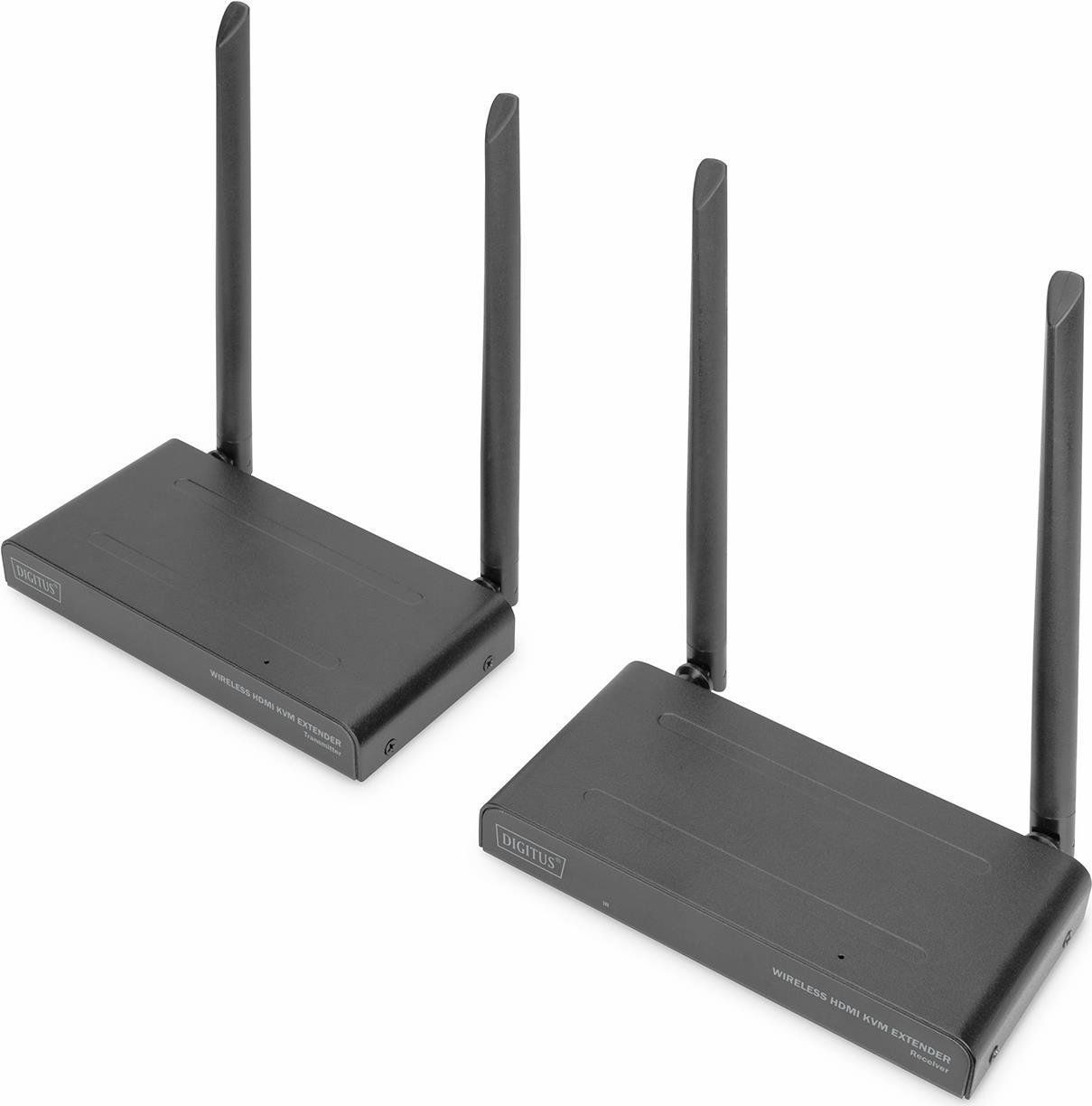 Digitus DS-55321 - transmitter and recipient - wireless video audio extension - 80211ac - to 200 m