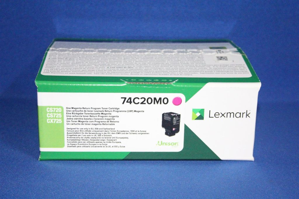 Lexmark - Magenta - Original - toner cartridge LCCP. LRP - LEXMARK CS720DE. CS725DE. CS725DTE. CX725DE. CX725DHE (74C20M0)