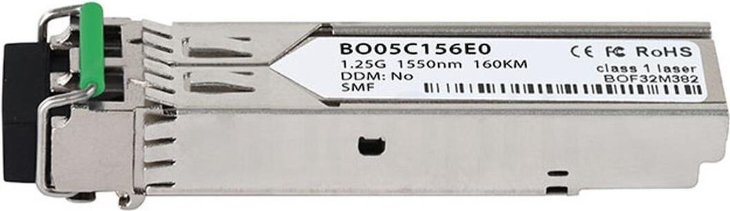 Blueoptics SFP-1G-ZX-160KM-BO Network Transceiver module fiber optics 1250 MBITS (SFP-1G-ZX-160KM-AT-BO)