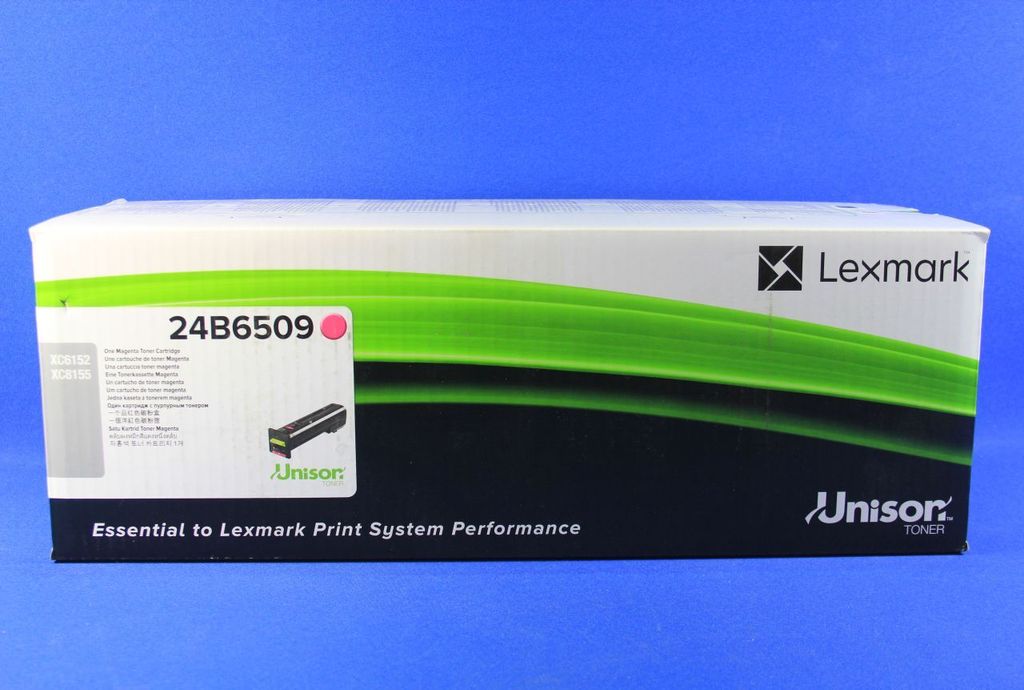 LEXMARK 24B6509 toner cartridge 1 piece original magenta