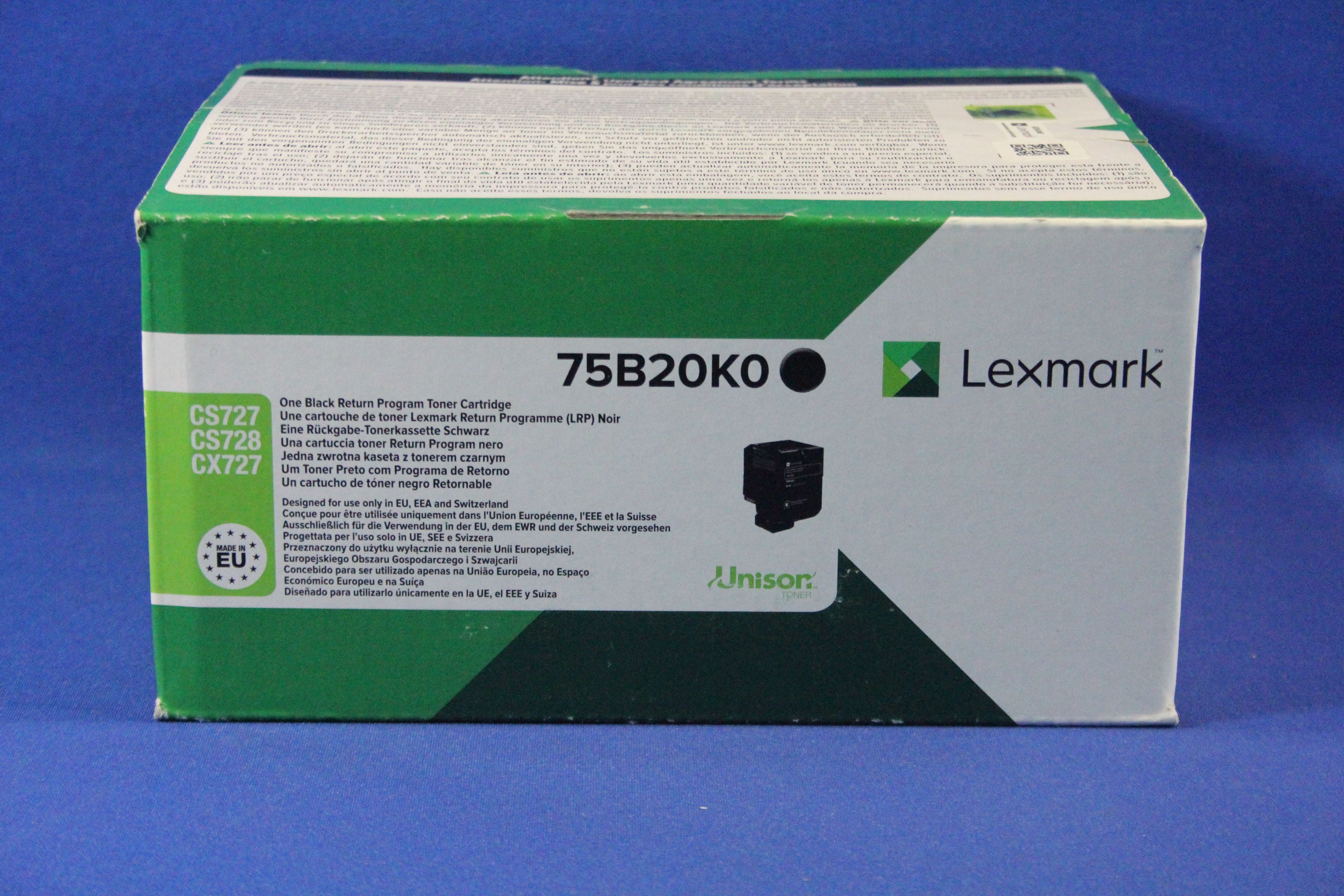 Lexmark - black - original - toner cartridge LRP