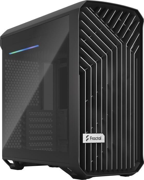 Fractal Design Torrent - Tower - Extended ATX - No voltage supply (ATX) - Black TG Dark Tint - USBAUDIO (FD-C-TOR1C-01)