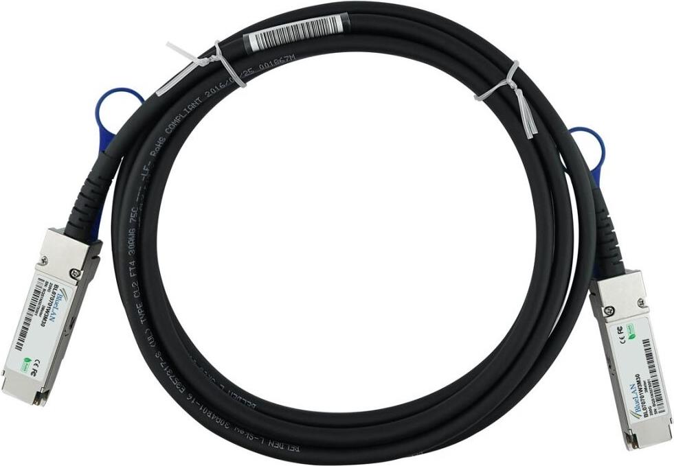 Blueoptics P06149-B24-BL InfiniBand cable 2 M QSFP56 coral - silver (P06149-B24-BL)