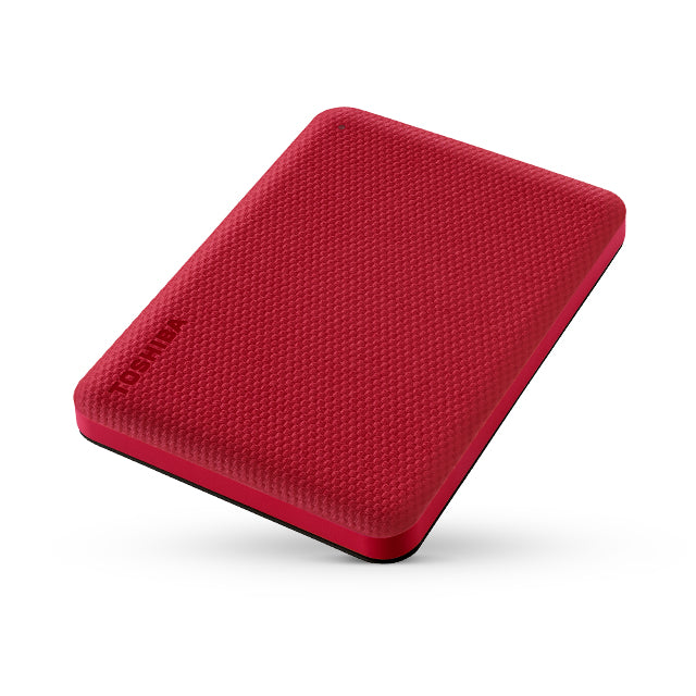 Toshiba Canvio Advance - hard drive - 4 TB - external (portable) - 25  (64 cm) - USB 32 Gen 1 - red
