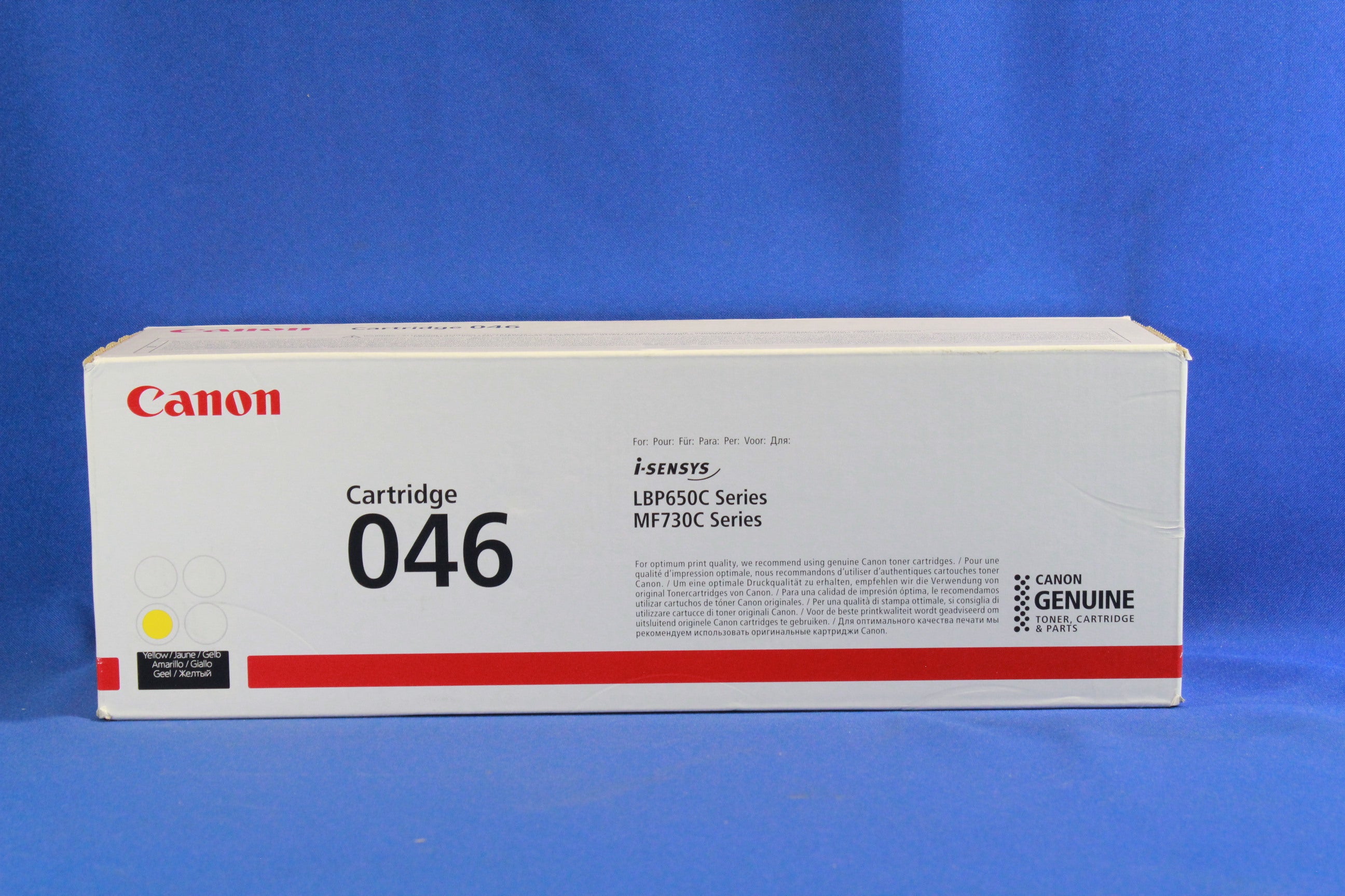 Canon 046 - yellow - Original - toner cartridge - ImageClass LBP654. MF735. I-Sensys LBP654. Mf732. Mf735 (1247c002)