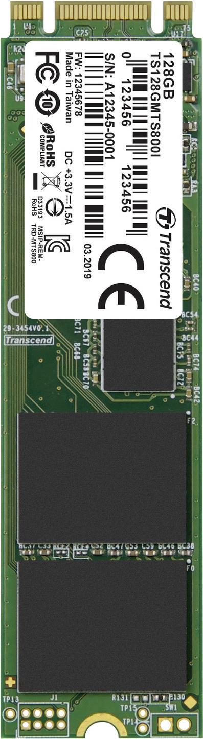 Transcend MTS800I 128 GB internal M2 PCIE NVME 2280 SATA 6 Retail TS128GMTS800I (TS128GMTS800i)