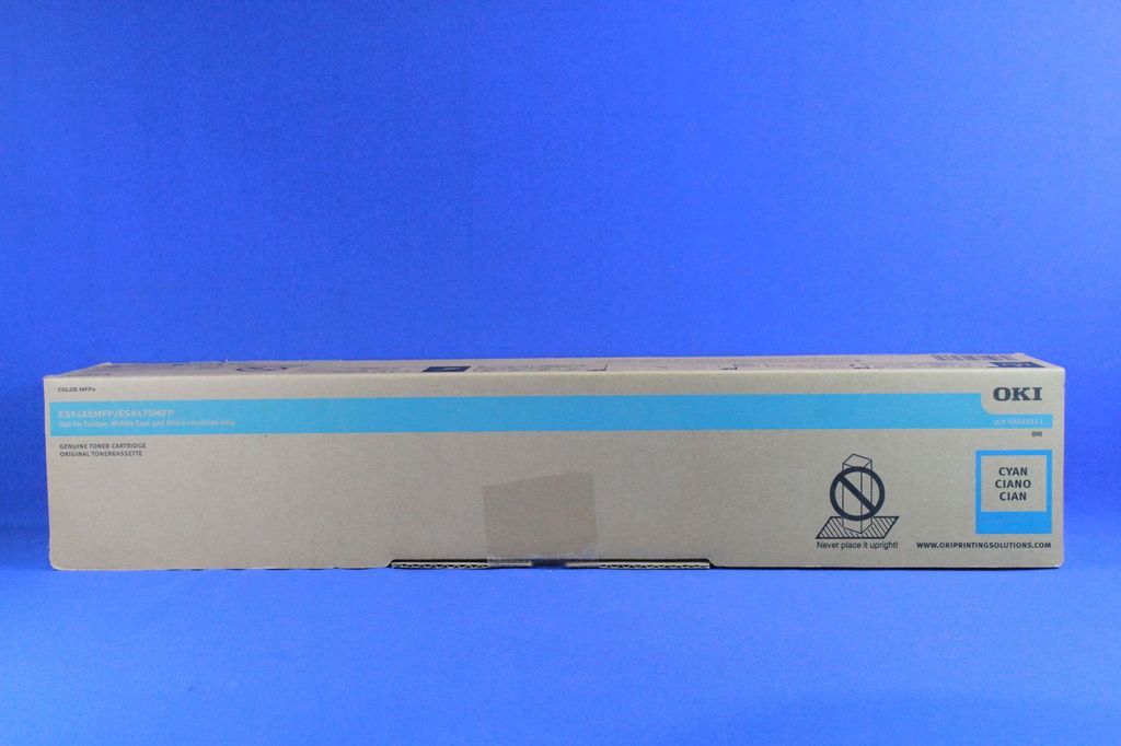 OKI - cyan - original - toner cartridge - ES 9465 MFP. 9475 MFP. 9475DN MFP (45643511)