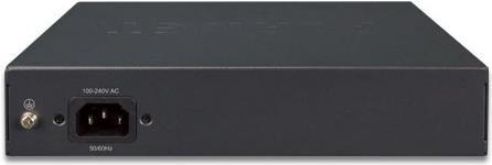 Planet GSD-1008HP Unnecessed Gigabit Ethernet (101001000) Energy over Ethernet (POE) Support 1U Black Network Switch (GSD-1008HP)