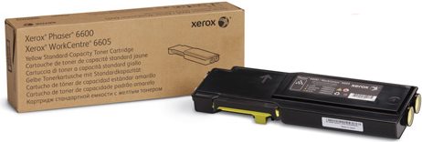 Xerox - high capacity - yellow - original - toner cartridge - phaser 6600dn. 6600V_dnm. Workcentre 6605dn (106R02231)
