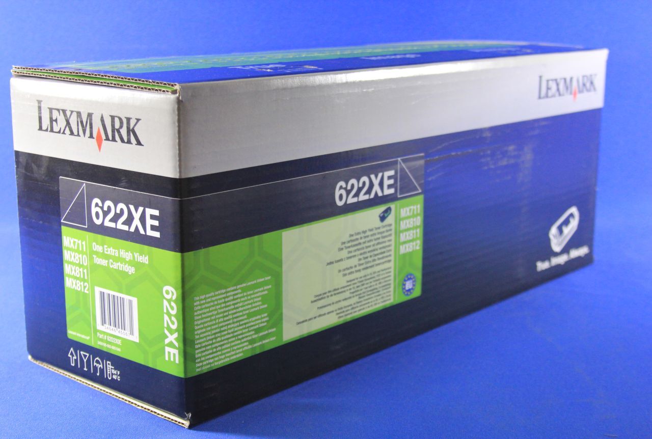 LEXMARK 622XE tone cartridge - black - laser print - 45000 page (n) - 1 Series Pack - OEM (62d2x0e)