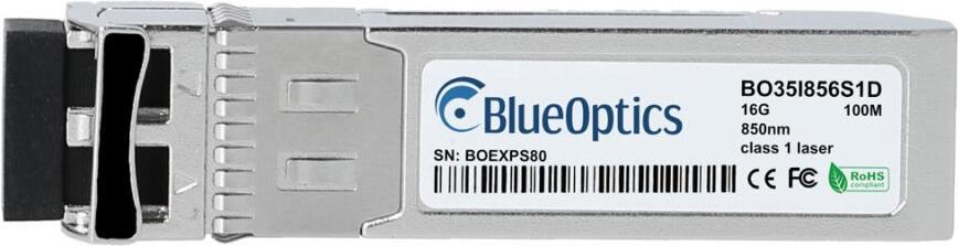 AVAGO AFBR-57F5MZ-ELX compatible Blueoptics� SFP    Transceiver Short-Wave MultiMode 16 Gigabit High-speed data contact in fiber optic support fibre