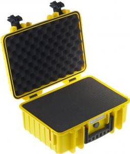 B \\u0026 W OutdoorCases Type 4000 - hard shell bag - polypropylene - yellow