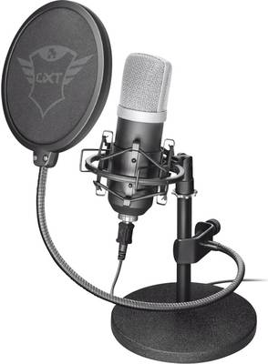 Trust 21753 studio microphone wired black microphone (21753)