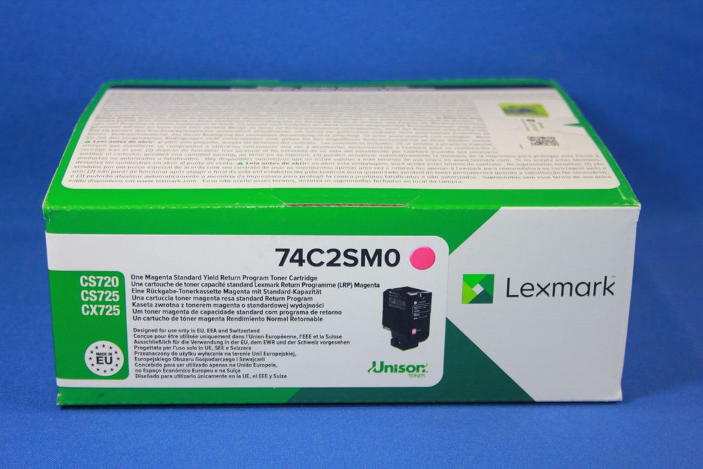 Lexmark - Magenta - Original - toner cartridge LCCP. LRP - LEXMARK CS720DE. CS720DTE. CS725DTE. CX725DE. CX725DHE (74C2SM0)