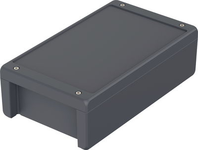 Bopla BA-S 281709 F BOCube aluminum 7024 00166334 Universal-Gehuse 299 x 173 90 aluminum graphite gray (RAL 7024) 1 ST