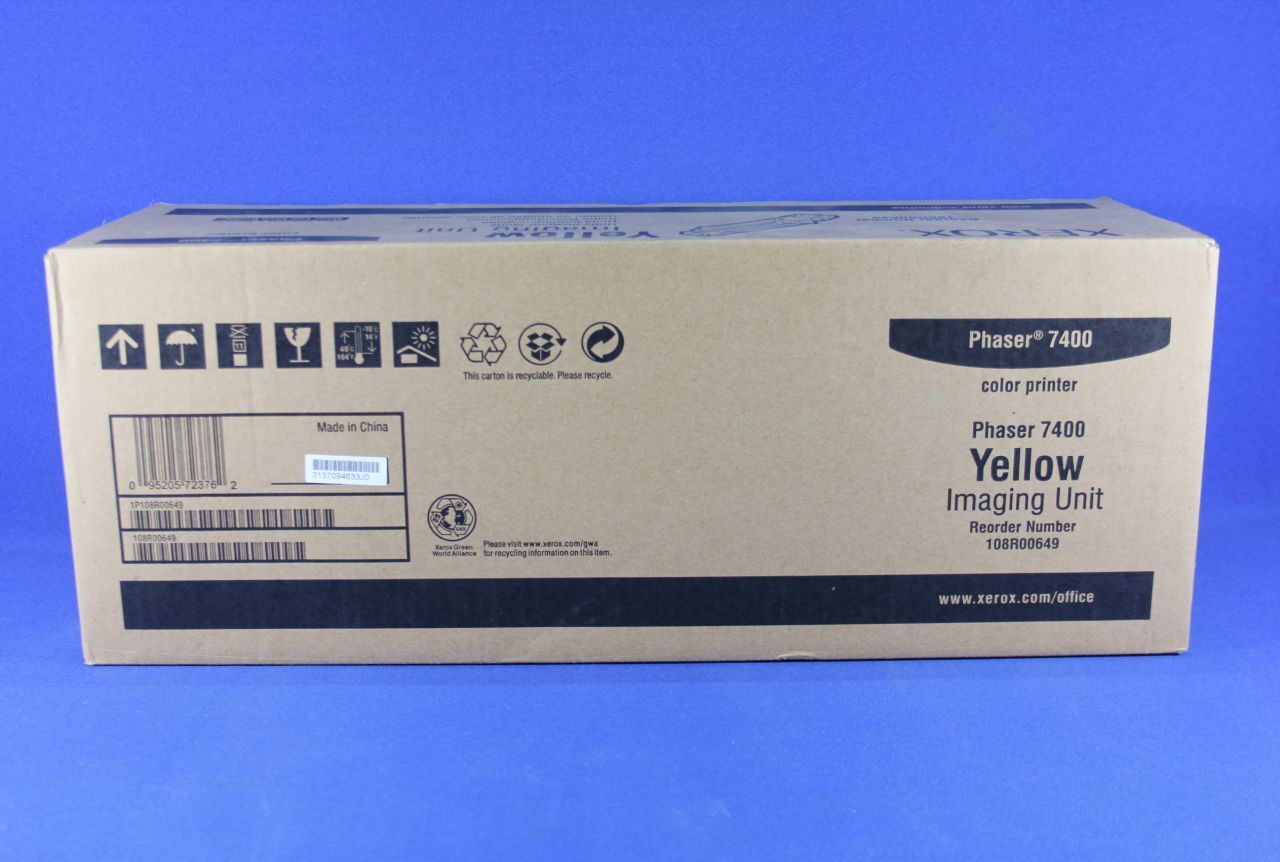 Xerox - printer image unit yellow - 30000 pages - for phaser 7400 (108r00649)