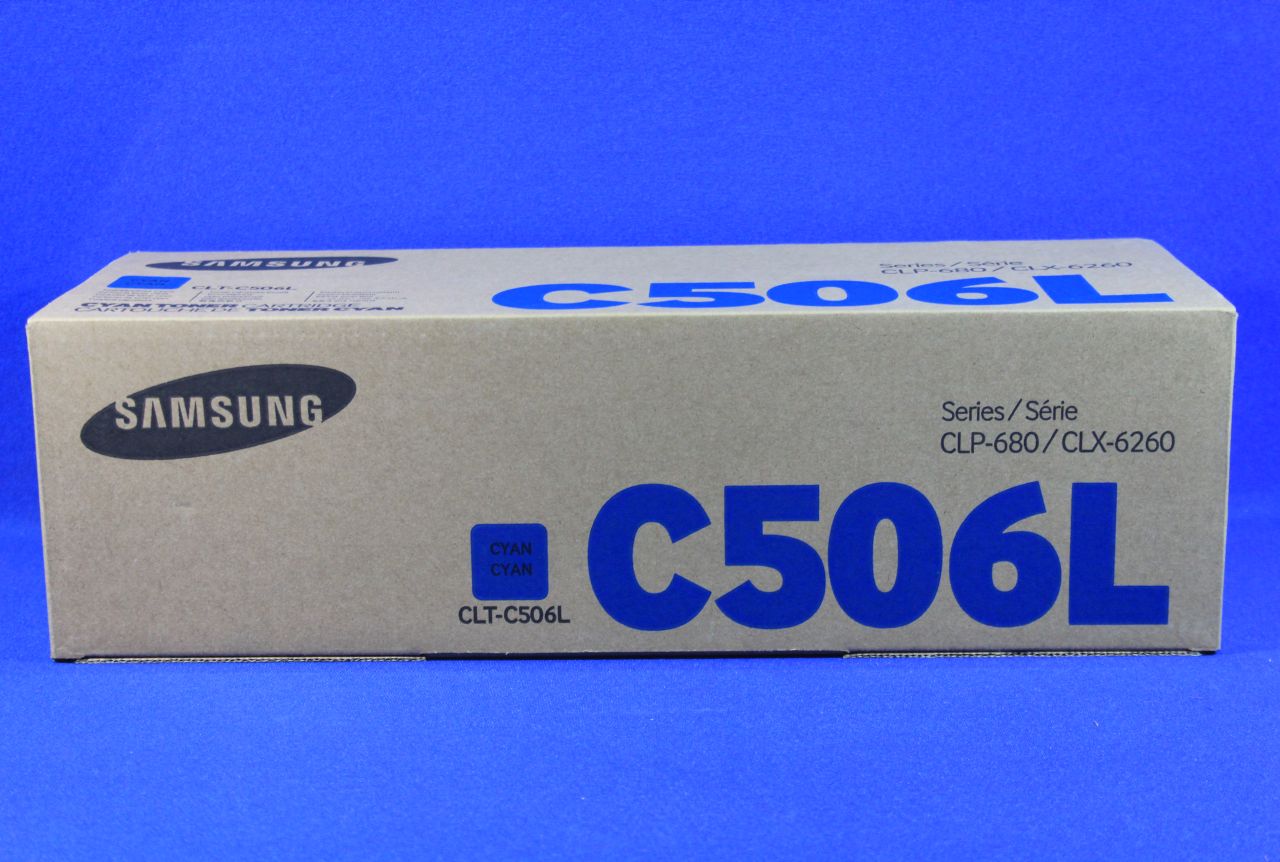 Samsung Toner CLT-C506L - cyan - capacity 3500 pages (CLT-C506LELS)