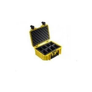 B \\u0026 W OutdoorCases Type 3000 - hard shell bag - polypropylene - yellow