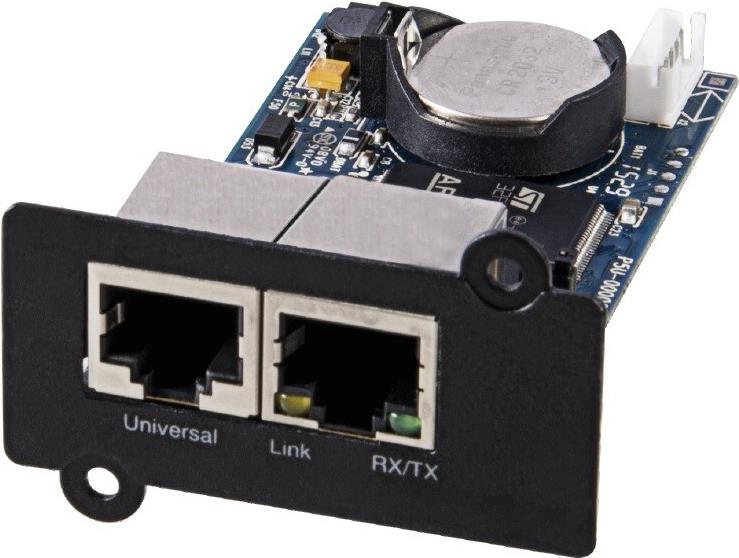 Powerwalker 10131008 - black - VI 500-1500 R1U - Ethernet - 10.100 MBITS - 10100BASET (x) - IEEE 8023U (10131008)