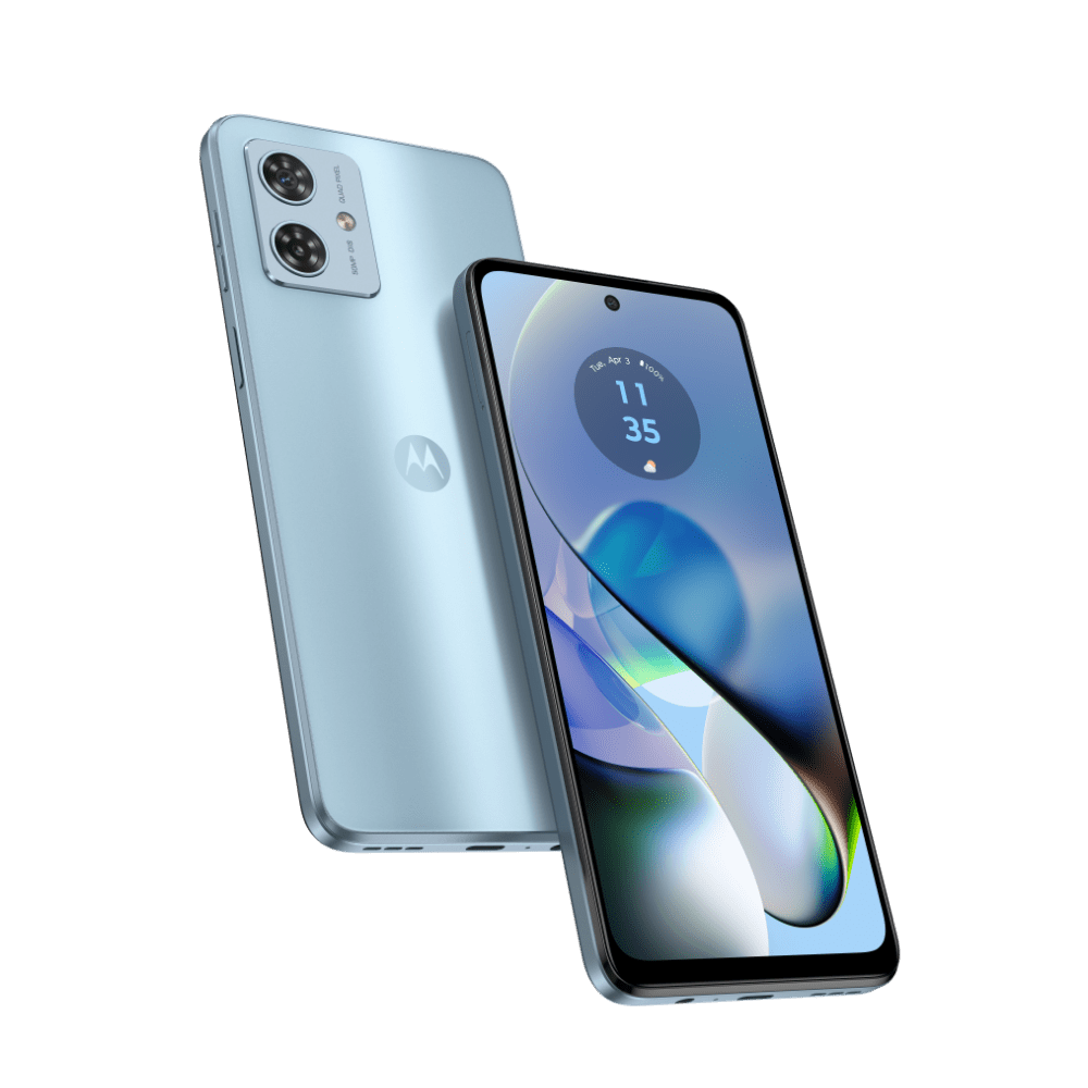 Motorola Moto 54 5G 16.5 cm (65) Dual SIM Android 13 USB Type-C 8 GB 256 GB 5000 MAh light blue (PAYT0032SE)