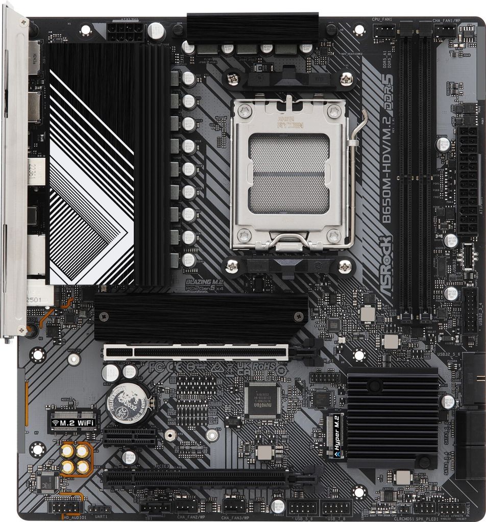 ASRock B650M HDVM2 AM5 Retail (90-MXBLA0-A0UAYZ)