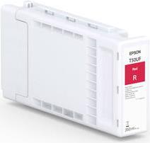 Epson T50uf - 350 ml - red - original - ink cartridge - for Surecolor SC-T7700D