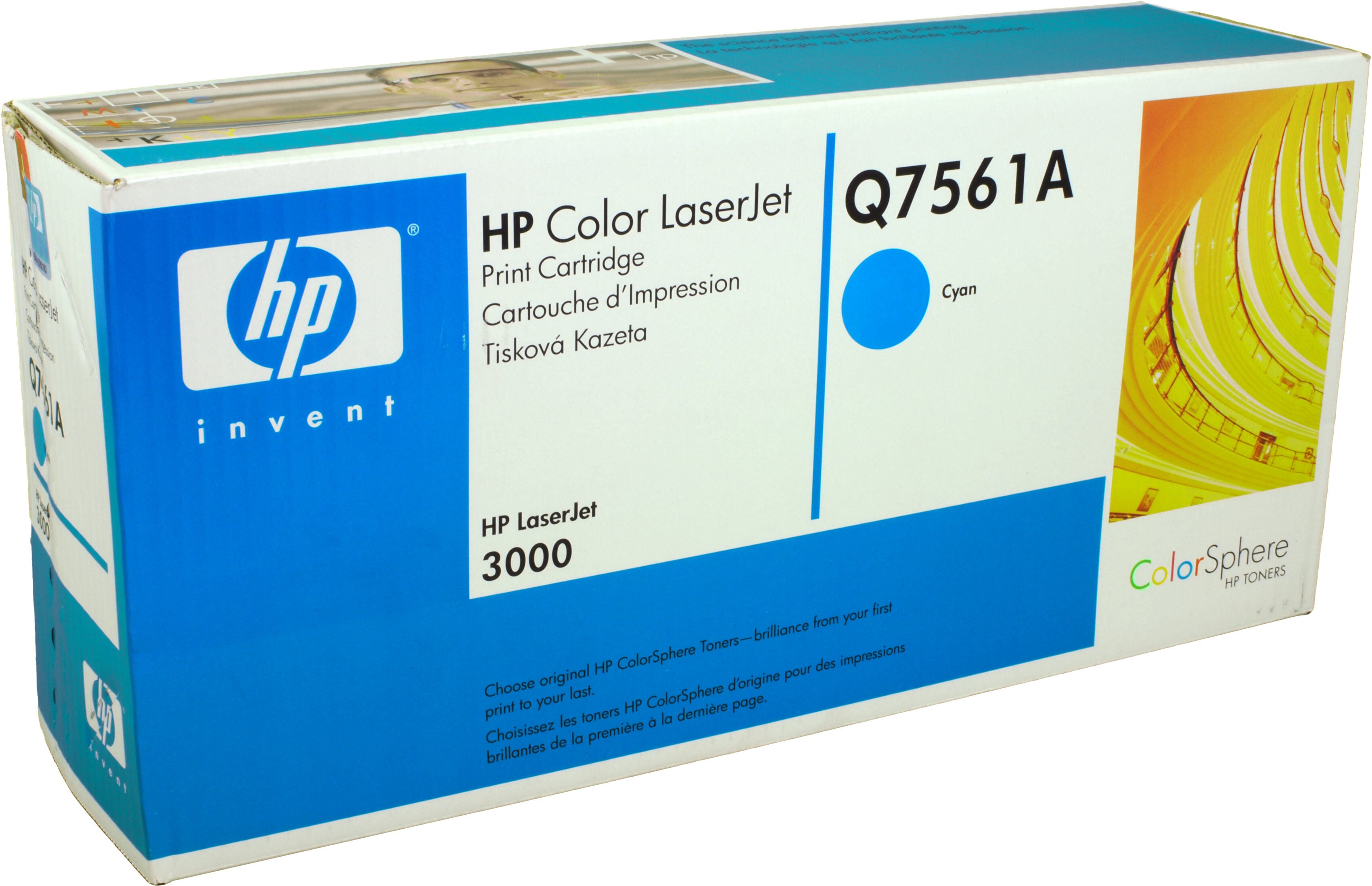 HP toner Q7561A (314a) - cyan - capacity 3500 pages (Q7561A)