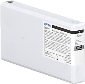 Epson T55W1 - 200 ML - Photo black - original - ink cartridge (C13T55W100)