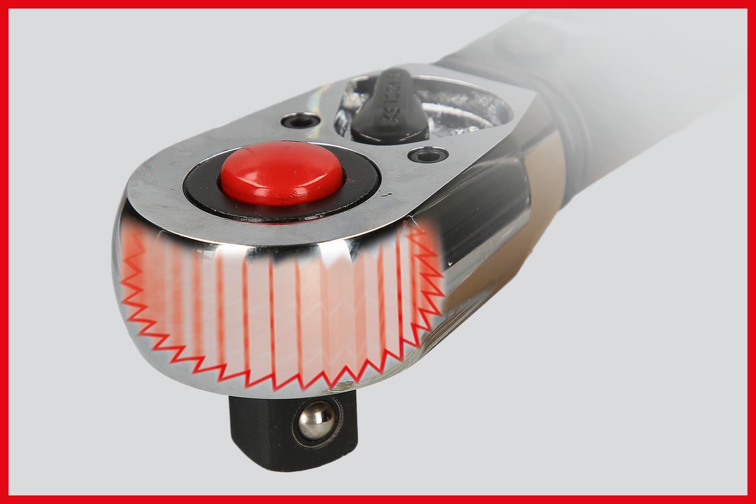 KS TOOLS 12 ERGOTORQUEPRECISION ratchet torque. 80-420nm (5161582)
