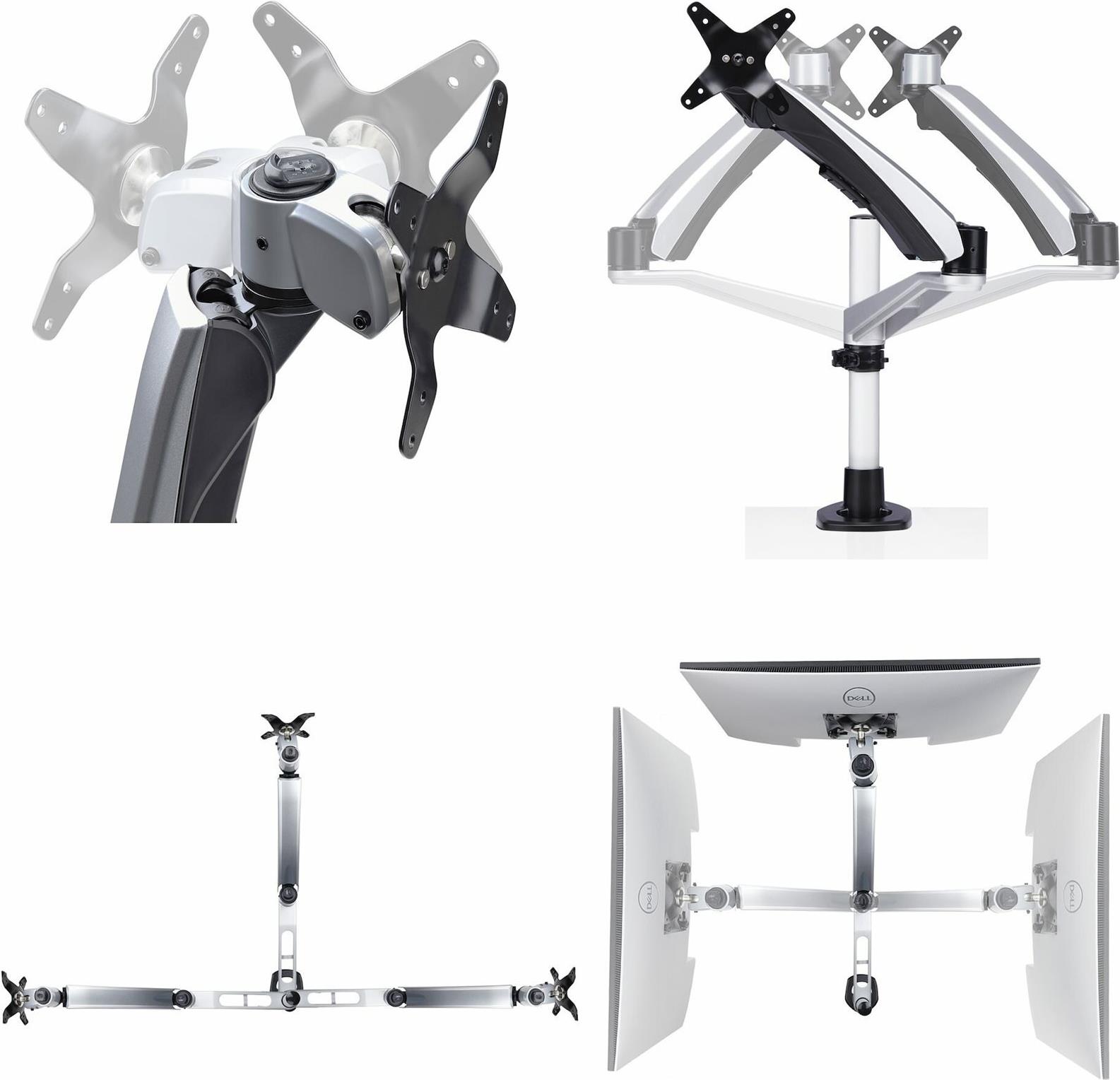 Startechcom monitor Desk Mount. Vesa 75x75100x100. 2730-inch screens - fastening kit (joint arm) - adjustable ARM - F�R LCD display - aluminum. Steel. Plastic -