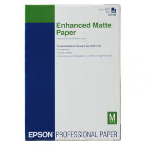Epson Enhanced Matte - Paper Matt - A3 Plus (329 483 mm) - 192 GM2 - 100 sheet (C13S041719)