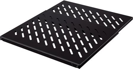 Rittal - rack - shelf - 9005 - 0.5U - 48.3 cm (19) - F�r TS IT (5501665))