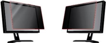 3M eye protection filter for 48.30cm (19) standard monitor - eye protection filter for screens - 483 cm (19) - black