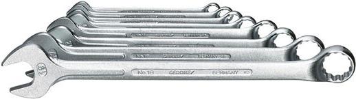 Gedore 6011950 ring-mouth lock set 8-part 8 - 19 mm