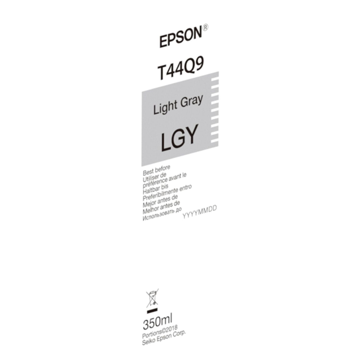 EPSON T44Q9 - 350 ML - Light Black - Original - ink cartridge - for Surecolor P7560. P9560