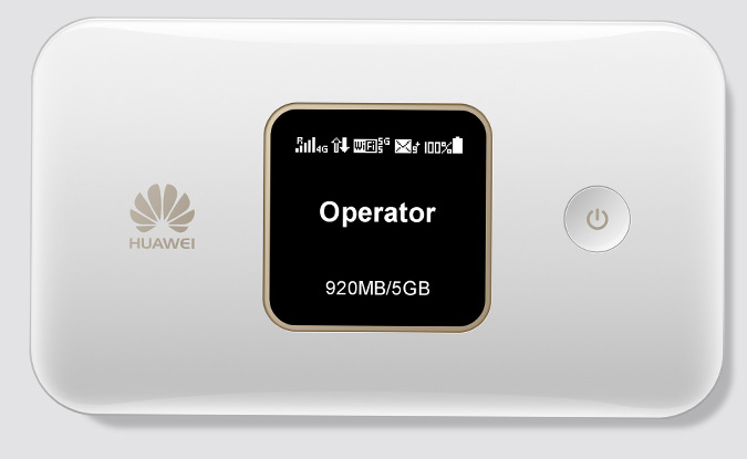 HUAWEI E5785-320A WEIT Mobile HotSpot - 4G LTE - MBPS - USB 20 -CAT7 raw cable 3000 MAH battery capacit 32 READE usable (E5785