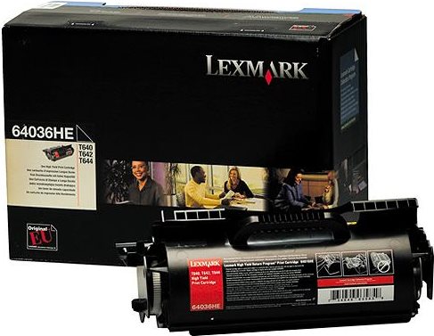 Lexmark - toner cartridge - high productivity - 1 x black - 21000 pages (0064036HE)